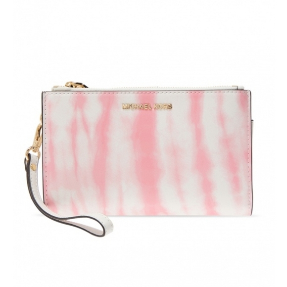 Michael Michael Kors PINK ‘Jet Set’ wallet with logo - Picture 2 of 6